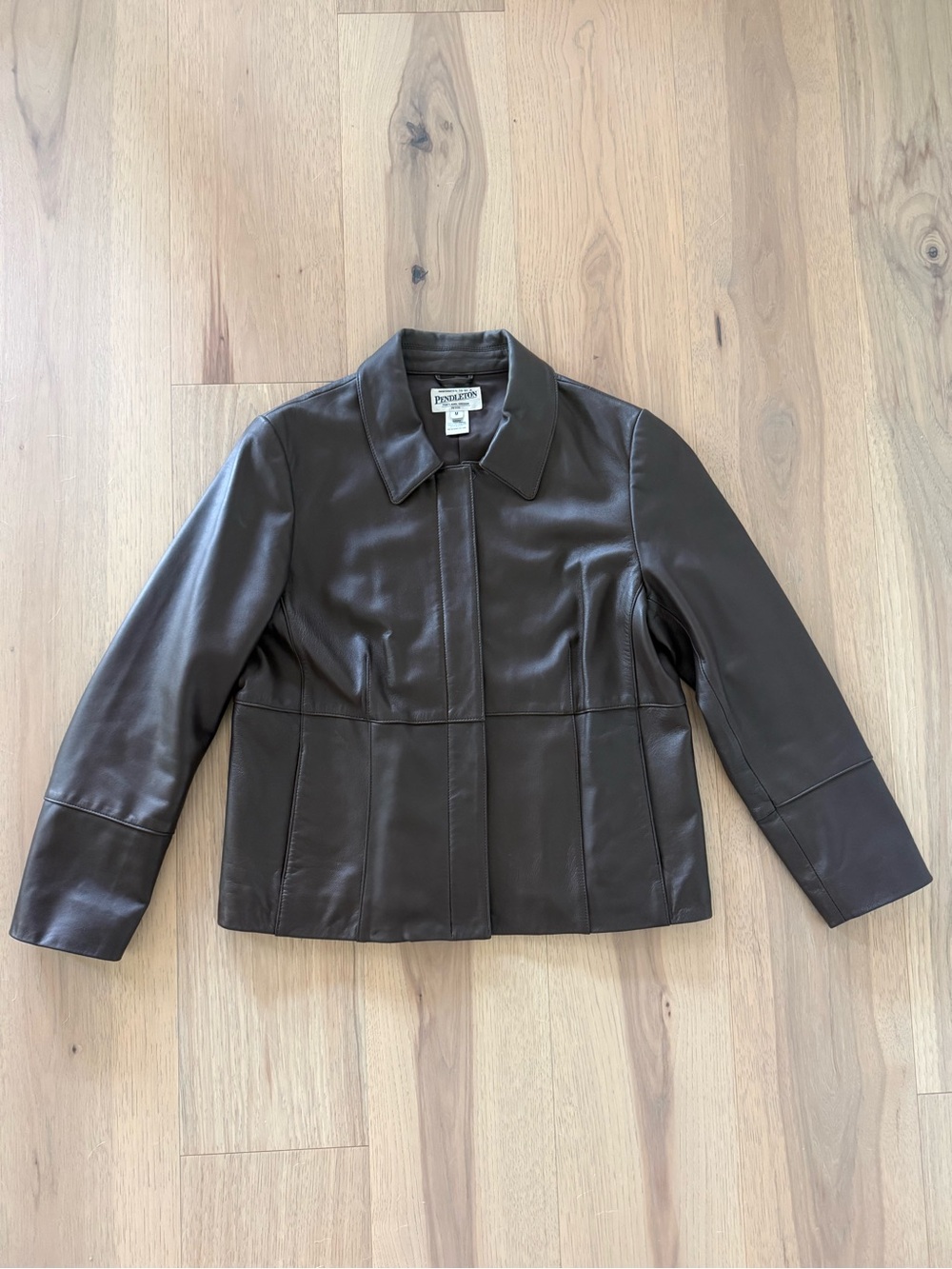 Pendleton Brown Leather Jacket
